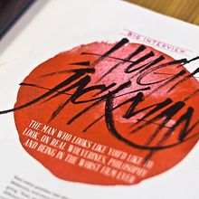 Front Magazine. Design editorial, e Tipografia projeto de Joan Quirós - 06.07.2013