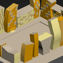 Ciudad Ondulada . 3D de Álvaro Tineo Cózar - 11.03.2014