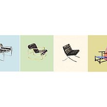 Back to Chairs. Architecture, Interior Architecture, Interior Design, Furniture Design, Making, Graphic Design, and Traditional illustration project by marta carreras - 11.04.2014