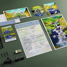 Identidad corporativa MONTAIN . Graphic Design, and Photograph project by Vanesa Benavent - 11.04.2014