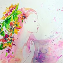 Flowers. Un proyecto de Bellas Artes e Ilustración tradicional de Marta Casals Juanola - 05.11.2014