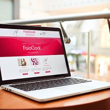 Fisioclock website. Web Development, and Web Design project by Carlos Sánchez Gallego - 09.09.2014