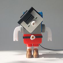 PRINTOCHO V1.0. Un projet de Conception de jouets, Conception de personnages , et Sculpture de Raul Real - 06.11.2014