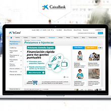 Front-end La Caixa. Web Development project by Irene Creative Code - 11.07.2014