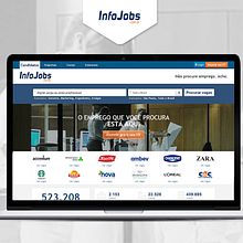 Front-end InfoJobs Brasil. Web Development project by Irene Creative Code - 11.07.2014