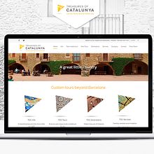 WordPress Developer Treasures of Catalunya. Web Development project by Irene Creative Code - 11.07.2014