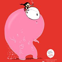 Instituto Cervantes New York . Design, Character Design, Education, and Traditional illustration project by Jose Fragoso - 07.08.2013