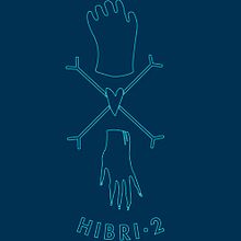 Identidad HIBRI2. Br, ing, Identit, and Graphic Design project by Ana Domínguez - 11.09.2014