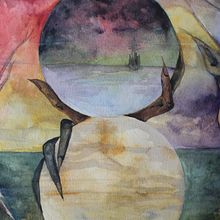El barco ebrio Ein Projekt aus dem Bereich Traditionelle Illustration von Casandra Pina - 09.11.2014