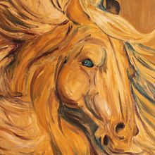 Caballo Ein Projekt aus dem Bereich Malerei von Casandra Pina - 09.11.2014