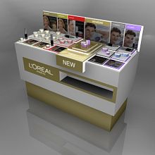 L'Oreal 3d Expositors. 3D, Design, Furniture Design, and Making project by Nando Feito Baena - 04.30.2012