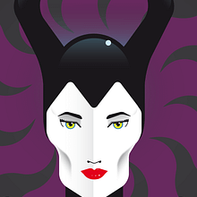 Maléfica Ein Projekt aus dem Bereich Design von Figuren, Grafikdesign und Traditionelle Illustration von Antonio Domínguez Valdés - 10.11.2014
