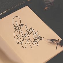 Lettering. Design, and Advertising project by Camilo Garzón - 11.10.2014