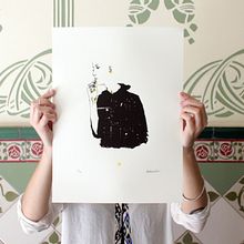 Places. Traditional illustration, and Screen Printing project by Barba - 11.11.2012