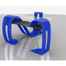 CurveDesk . 3D project by Jeannette Gonzalez - 06.17.2015