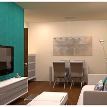 Vivienda en Huelva. 3D, Interior Architecture & Interior Design project by María Rufián Sánchez - 11.12.2014