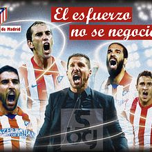Anuncio Atlético de Madrid. Advertising project by Santos Barrios Gragero - 11.14.2014