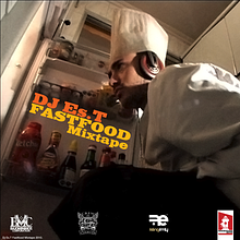 DJ Es.T - Fastfood Mixtape Covers. Graphic Design, Photograph, Music, and Packaging project by Nando Feito Baena - 06.13.2010