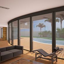 Modelado y render. Chalets en Los Monasterios (Valencia) y  Jávea (Alicante). Een project van 3D van Luis Gómez Ricart - 14.07.2013
