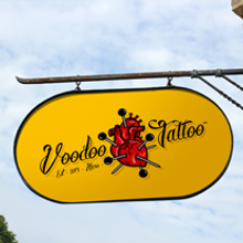 Imagen Corporativa de Voodoo Tattoo Haro Ein Projekt aus dem Bereich Br, ing und Identität, Design und Grafikdesign von Álex Rodríguez - 15.11.2014