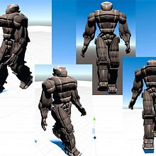 Robot Unity. Un progetto di 3D, Character design e Progettazione di videogiochi di Javier Parreño - 16.11.2014