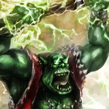Ilustración para artículo de la revista "Goblin Panzudo 11". Un proyecto de Dirección de arte, Diseño de personajes, Ilustración tradicional y Pintura de Desirée Navarro - 13.11.2014