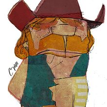 Chuck Norris. Traditional illustration project by j v - 11.17.2014