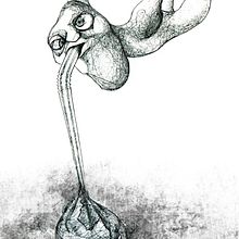 Dibujos para fanzine "Choucrute". Un proyecto de Ilustración tradicional de Rocío de la Sal - 17.11.2014