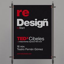 TEDxCibeles ReStar. Art Direction, Graphic Design, T, and pograph project by Héctor Rodríguez - 11.15.2013