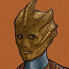 Madame Vastra. Traditional illustration project by Óscar Luis Barriga Comendador - 11.18.2014