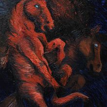 Caballo Ein Projekt aus dem Bereich Malerei von Casandra Pina - 19.11.2014