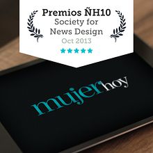 MujerHoy: Tablet. Un progetto di Design, UX / UI, Progettazione di applicazioni e Graphic design di Álex G. Mingorance - 02.10.2012
