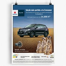 Gráfica suricatos Ein Projekt aus dem Bereich Design und Kunstleitung von Betsabé Blanco Sánchez - 22.11.2014