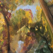 Paisaje Ein Projekt aus dem Bereich Malerei von Casandra Pina - 22.11.2014