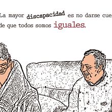 Todos somos iguales . Ilustrație tradițională și Tipografie de Jesús Valle - 12.17.2013
