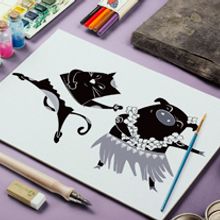 Ilustraciones. Un proyecto de Diseño, Diseño de personajes, Diseño gráfico e Ilustración tradicional de Mila Chirolde - 23.11.2014