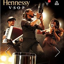 Hennessy v.s.o.p.. Animation, Art Direction, Design, Motion Graphics, and UX / UI project by richard segura - 06.13.2014