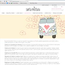 Web Design for Santa Mistura. Br, ing, Identit, Graphic Design, and Web Design project by Irene Cruz - 01.24.2007