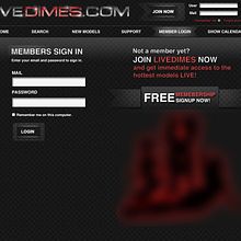 LiveDimes. Un progetto di Web design di Pàul Martz - 24.08.2008