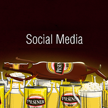 Social Media. Art Direction, Graphic Design, and Traditional illustration project by paam - 11.25.2014