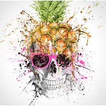 Estrújate la piña. Un progetto di Graphic design e Illustrazione tradizionale di Germán Pérez de Antonio - 25.11.2014