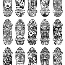 SB. Design, and Traditional illustration project by Pedro Oyarbide - 11.25.2014
