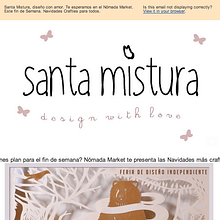 E-MARKETING for Santa Mistura. Br, ing, Identit, Graphic Design, Web Design, Marketing, and Advertising project by Irene Cruz - 05.25.2007