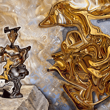 Paráclito de entre lo abosuluto y lo relativo. (2014). Fine Arts, Graphic Design, and Painting project by Chicote CFC - "Simbiosismo / Symbiotic Art - 11.26.2014