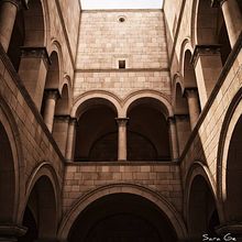 Monasterio. 3D Max + Vray 3.0 + Photoshop. 3D, and Architecture project by Sara Gonzalez - 11.25.2014