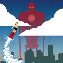Astro Boy. Un projet de Illustration traditionnelle , et Sérigraphie de Carlos Arriaga - 27.11.2014