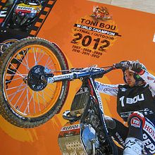 Cartel para campeonato mundial de Trial.. Un progetto di Direzione artistica, Design e Graphic design di Eduard Blanch Rodríguez - 27.11.2014