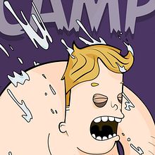 Fat Boy Camp. Traditional illustration project by Rubén Martín Fernández - 11.29.2014