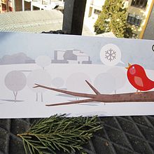 Felicitaciones de Navidad para Golf Montanyà.. Un progetto di Direzione artistica, Design, Graphic design e Illustrazione tradizionale di Eduard Blanch Rodríguez - 29.11.2014