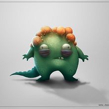 Bumpy monster + Video process. Film, Video, TV, Comic, and Character Design project by Daniel Catalina - 11.30.2014
